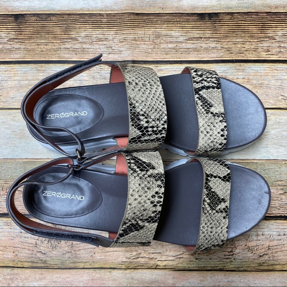 Cole Haan Reptile Print ZeroGrand Slide Sandal - Picture 2 of 10